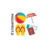 Travel Element Stickers - Plan your holiday
