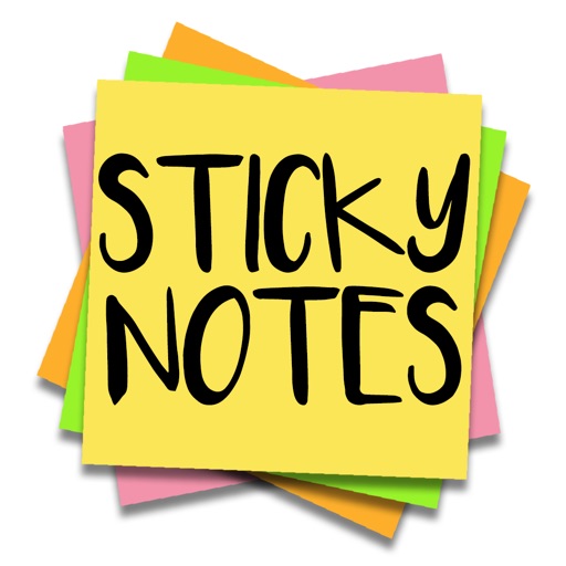 Animated Sticky Notes - Stickers For Text Messages icon