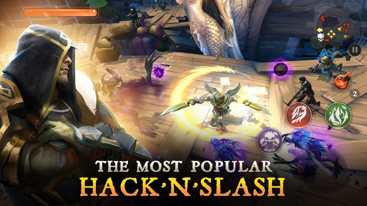 Dungeon Hunter 5 - Multiplayer RPG on iOS screenshot-0