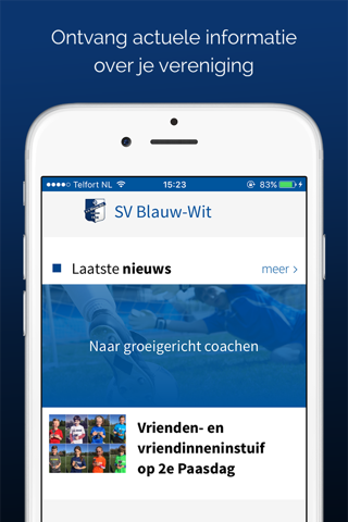 SV Blauw-Wit screenshot 2