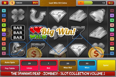 The Spinning Dead Zombies Slot Collection Volume 2 screenshot 4