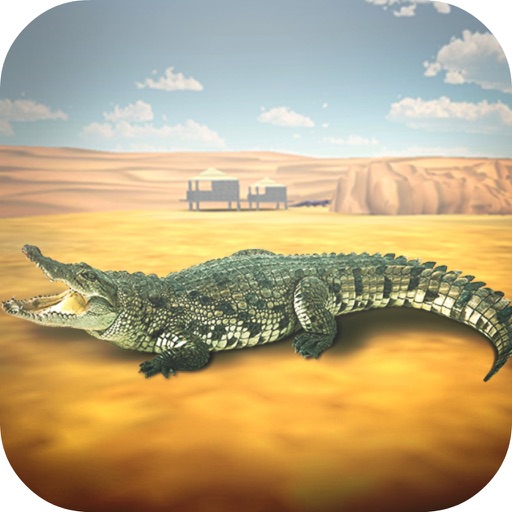 Crazy Wild Crocodile Sim Hunter Icon
