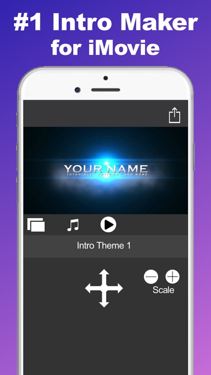 Intro Maker for iMovie & Youtube