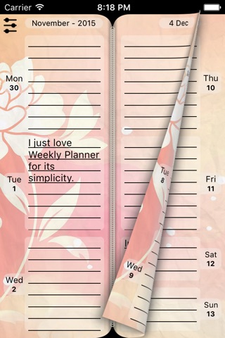 Paper Planner, Diary, Calendar screenshot 2