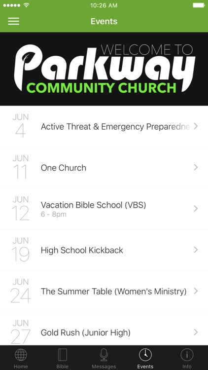 Parkway Community Church