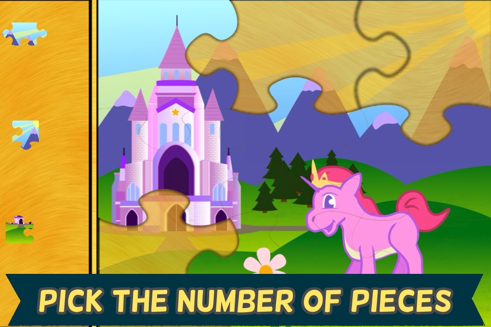 Pony Games for Girls: Little Horse Jigsaw Puzzles screenshot 3