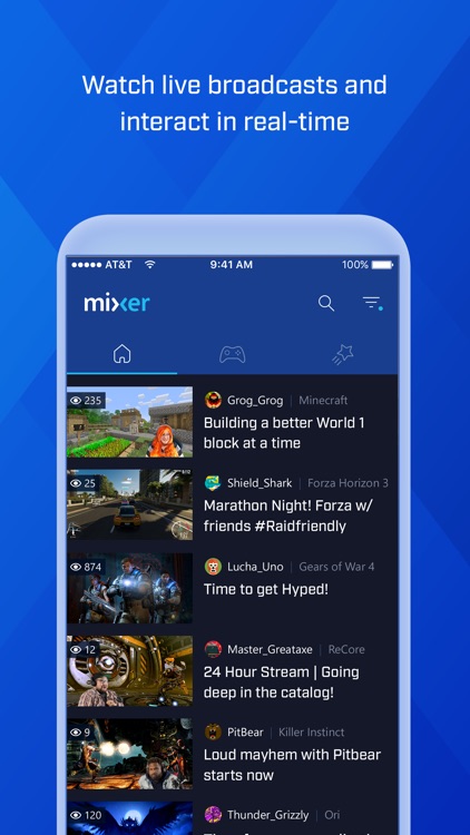 Mixer – Interactive Live Streaming