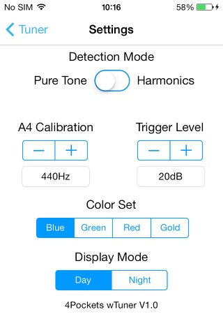 In-Tune Instrument Tuner screenshot 3