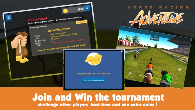 Horse Racing Adventure - Tournament and Betting