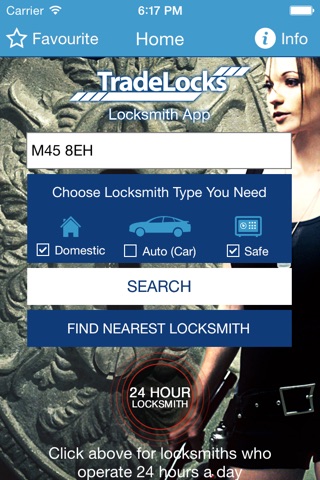 Find a Locksmith – Tradelocks screenshot 2