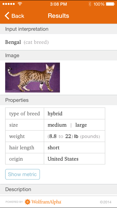 Wolfram Cat Breeds Re... screenshot1