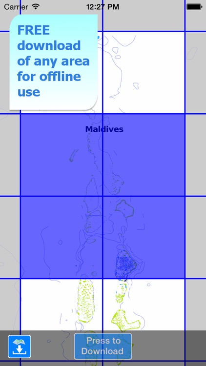 Aqua Map: Maldives - GPS Nautical Charts | HD screenshot-4