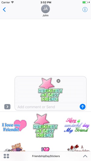 Animated Friendship Day GIF Stickers(圖4)-速報App