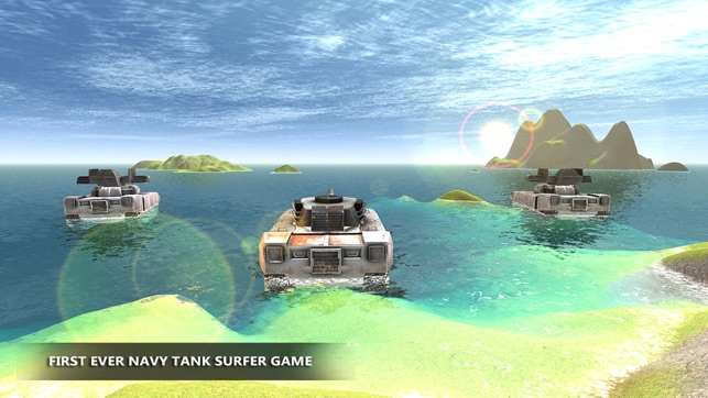 US Navy Tank Water Surfing 3D(圖3)-速報App