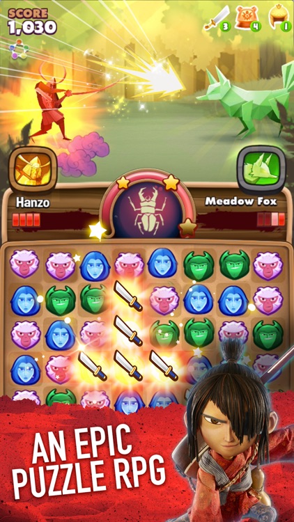 Kubo: A Samurai Quest ™ - Match, Collect, Battle!