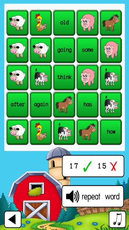 Sight Word Bingo screenshot-3