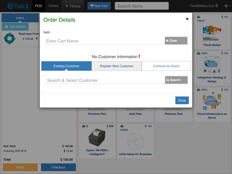 Twirll POS screenshot 4