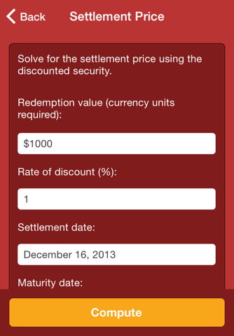 Wolfram Bond Pricing Professional Assistant screenshot 4