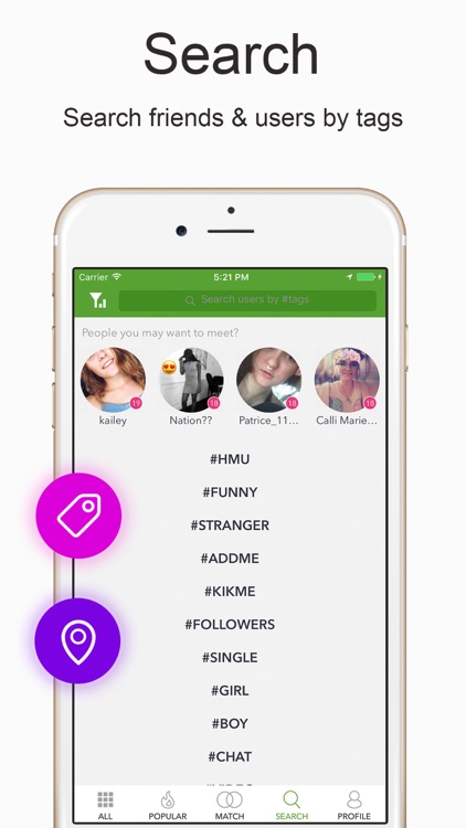 KK Friends Search for Kik Messenger App screenshot-3