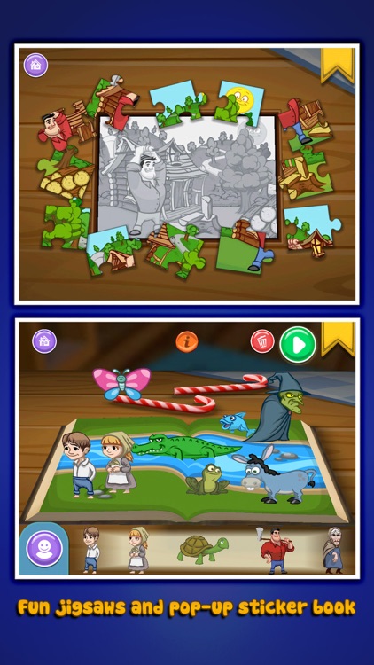 Grimm's Hansel and Gretel ~ 3D Interactive Book screenshot-3