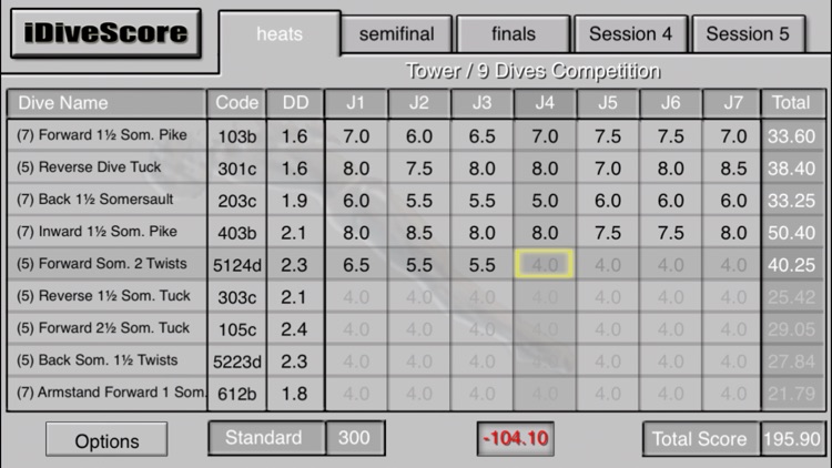 iDiveScore screenshot-0