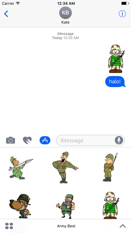 Army Best Stickers