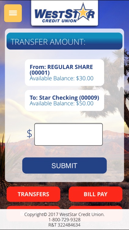 WestStar CU Mobile Banking screenshot-4