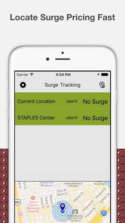 Surge Partner-Surge Tracking for Rideshare Drivers