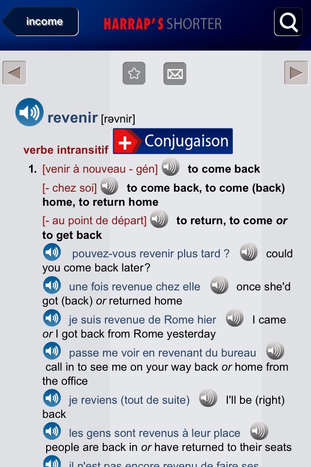 Dictionnaire Harrap's Shorter anglais-français screenshot 2