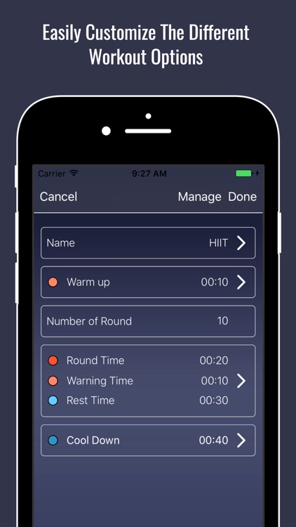 Interval Round Timer for Boxing, HIIT & Circuit
