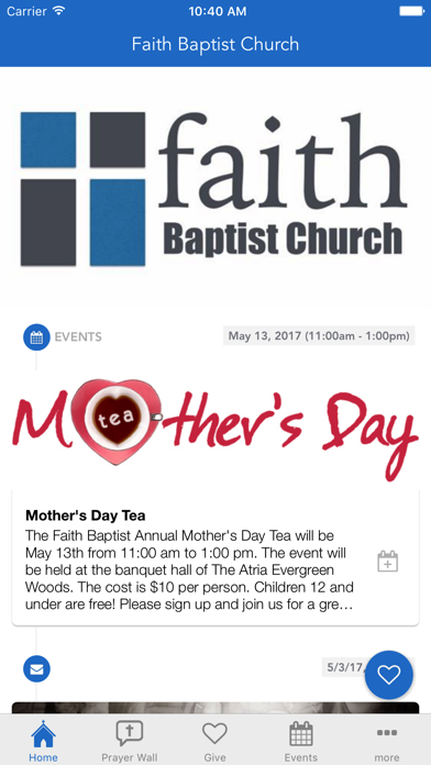 Faith Baptist Spring Hill screenshot 2