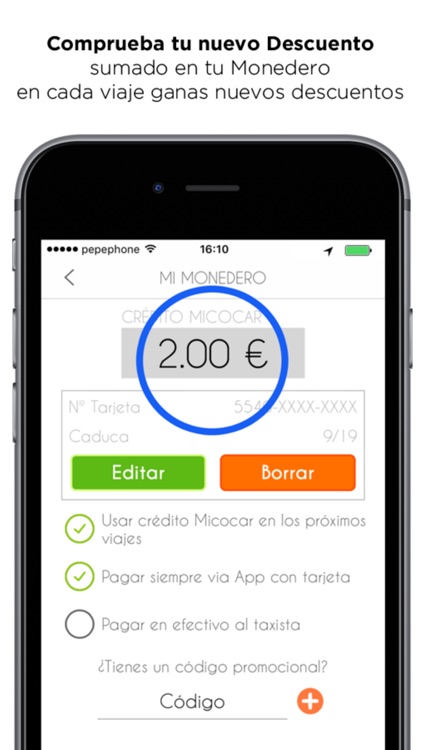 Micocar Taxi Descuentos App screenshot-3