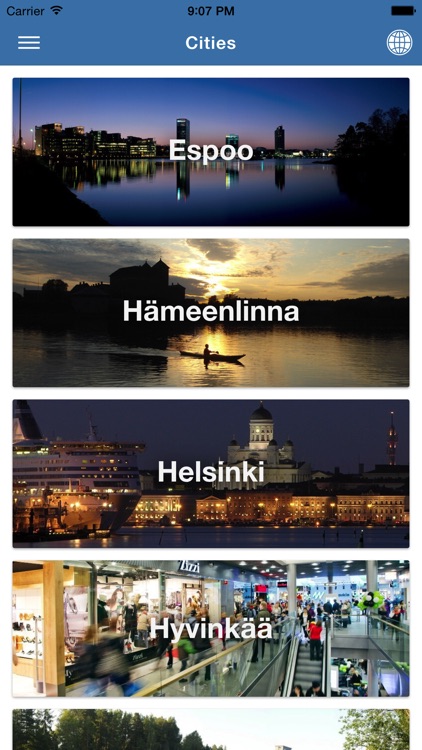 Finland in your palm