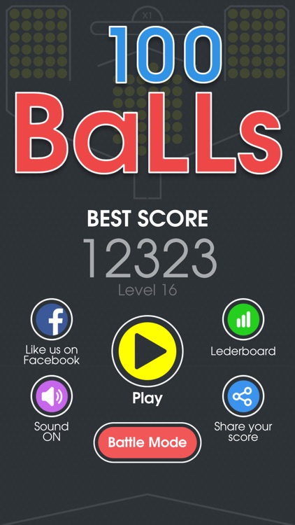 100 Balls - Tap to Drop the Color Ball Game