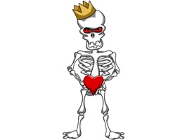 King Bone stickers by Poedil