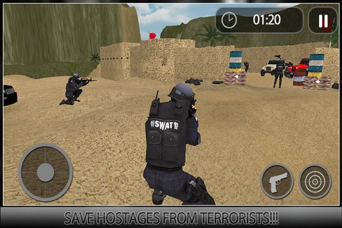 SWAT Team Elite Force Rescue Mission: Special Ops screenshot 4