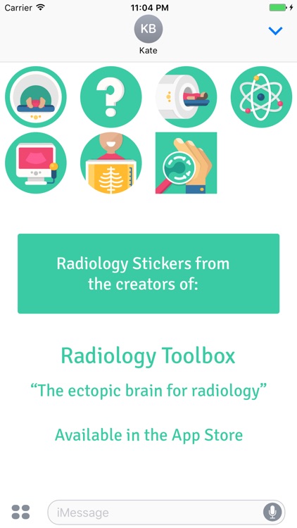 Radiology Stickers