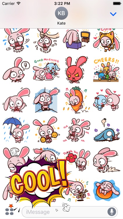 Pinky Bunny Cute screenshot-3