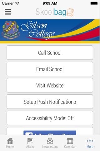 Gilson College - Skoolbag screenshot 4