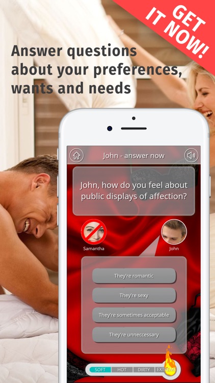 Adult Couple Game: The Erotic Quiz (Premium)