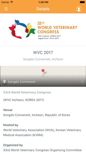 33rd World Veterinary Congress(圖2)-速報App