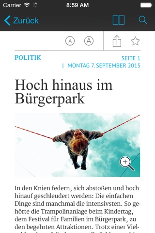 WESER-KURIER E-Paper screenshot 3