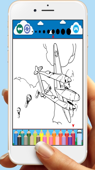 How to cancel & delete Airplanes Coloring Book Games For Kids from iphone & ipad 3