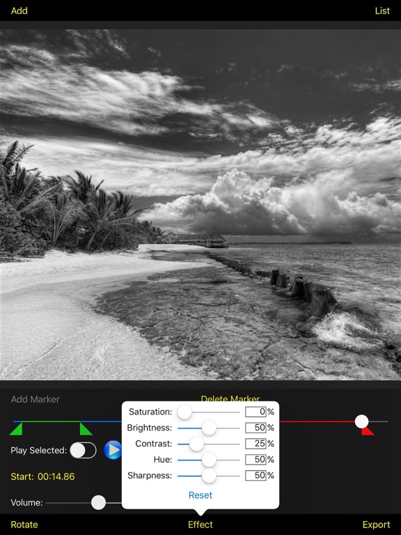 Video Edit - Trim Rotate Effect Cut Editor Lite screenshot 2