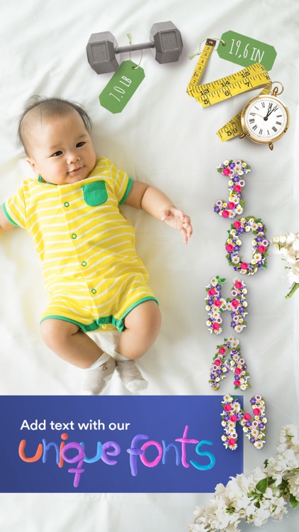 Baby Moments - pregnancy & baby milestone photos
