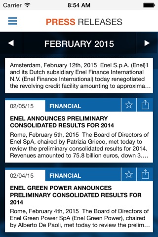 ENEL Investor App screenshot 4