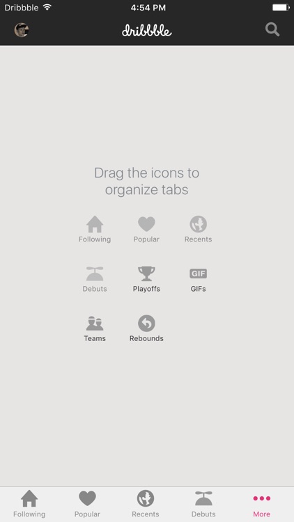 Dribbble screenshot-4
