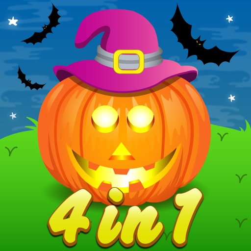 Four in One Halloween Activity Bundle for Kids icon