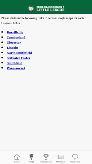Rhode Island District 4 Little League(圖2)-速報App