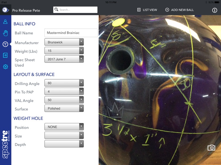 Spectre Bowling - Bowlers/Specs/Arsenal screenshot-4